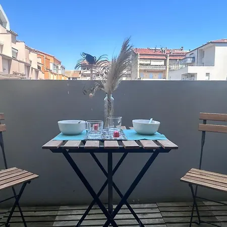 La Venise Du Languedoc Sete,terrasse,mer,cosy Lejlighed